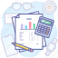 analytics, documents, data, finance 