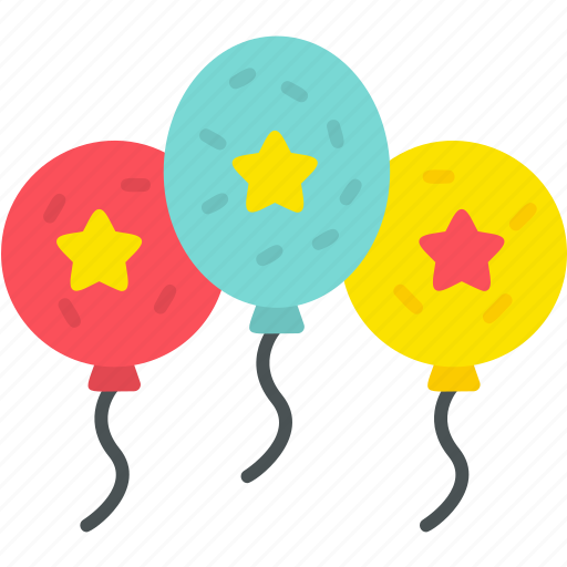 Balloons, birthday, decoration, party, balloon, decorations, icon icon - Download on Iconfinder