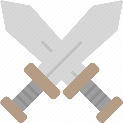 Cross, batle, sword, battle, combat, crossed, swords icon - Download on Iconfinder