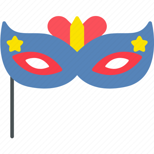 Eye, mask, party, celebration, carnival, feathers, accessory icon - Download on Iconfinder