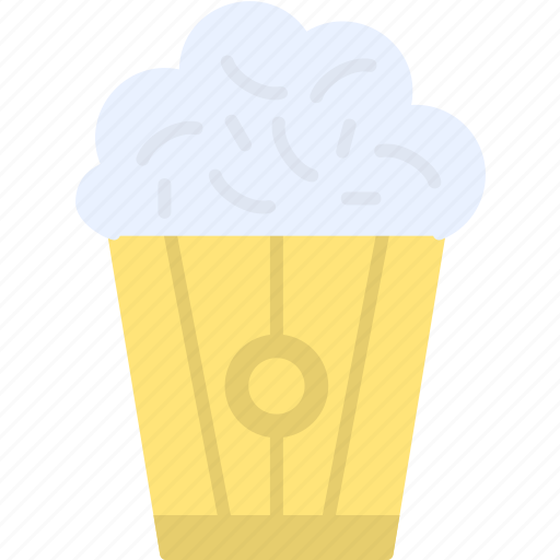 Popcorn, beverage, corn, fast, food, snack, icon icon - Download on Iconfinder