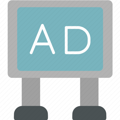 Poster, advertisement, advertising, billboard, blank, city, commercial icon - Download on Iconfinder