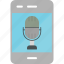 voice, recording, communications, electronics, microphone, music, recorder, icon 