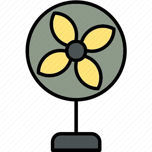 Fan, air, appliances, blow, breeze, cool, wind icon - Download on Iconfinder
