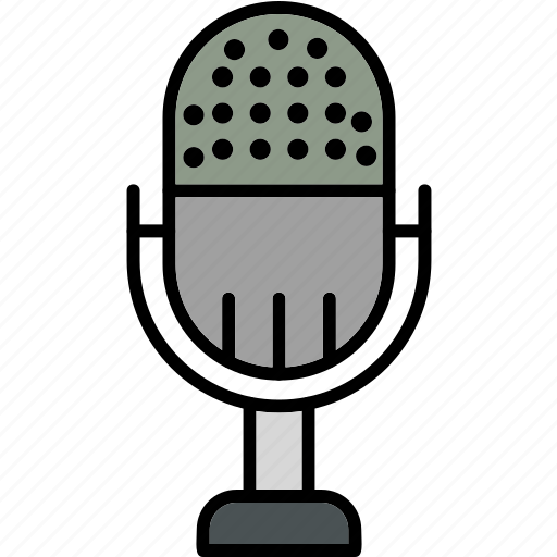 Microphone, advertising, radio, icon icon - Download on Iconfinder