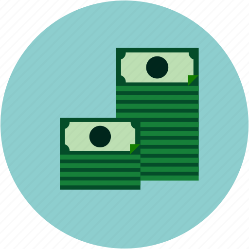 Money, dollars, bills, pile, ecommerce icon - Download on Iconfinder