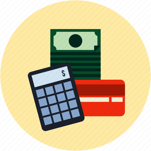 Money, calculator, ecommerce, payment, credit card, bills, dollars icon - Download on Iconfinder