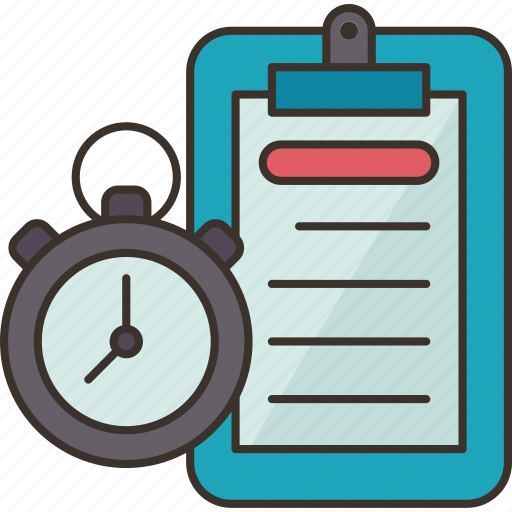 Training, schedule, timer, stopwatch, examine icon - Download on Iconfinder