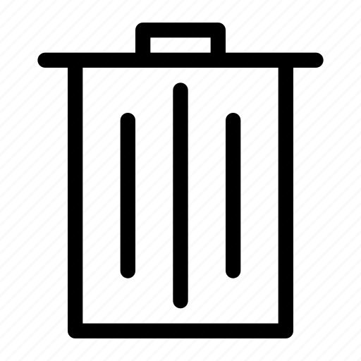 Delete, junk, recycle bin, remove, trash icon - Download on Iconfinder