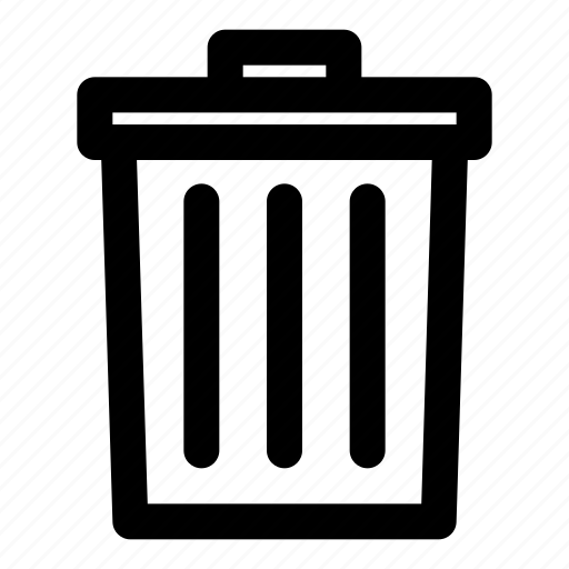 Delete, junk, recycle bin, remove, trash icon - Download on Iconfinder