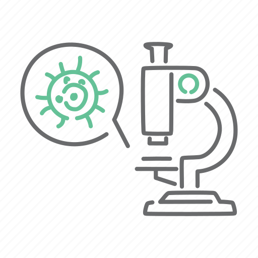 Microscope, bacteria, laboratory, research, virus icon - Download on Iconfinder