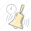 bell, clock, stopwatch, timer 