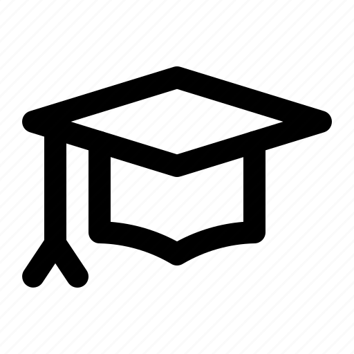 Cap, college, graduation, hat, mortarboard, school, university icon - Download on Iconfinder