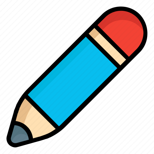 Pencil, education, learning, study, school icon - Download on Iconfinder