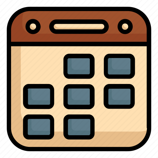 Calendar, schedule, event, date, learning icon - Download on Iconfinder