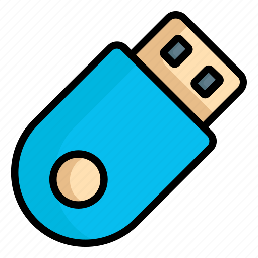 Usb, drive, flash, education, school icon - Download on Iconfinder