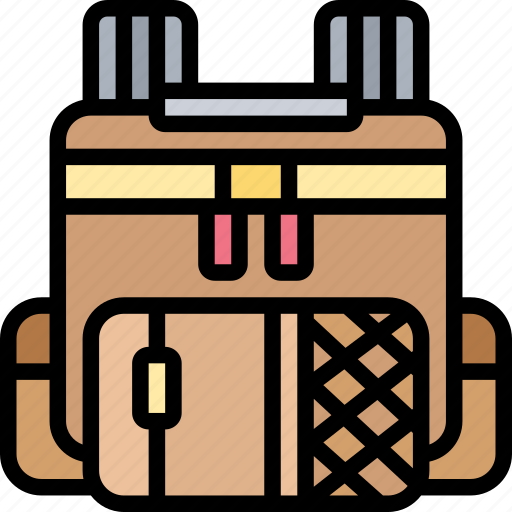 Bag, backpack, school, student, case icon - Download on Iconfinder