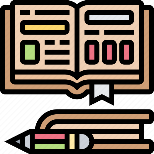 Book, study, learning, lesson, reading icon - Download on Iconfinder