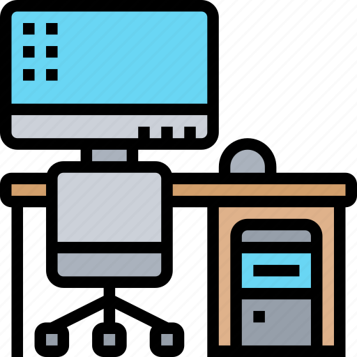 Computer, office, work, electronic, device icon - Download on Iconfinder