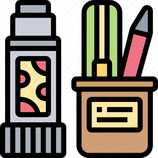Glue, stick, adhesive, craft, supplies icon - Download on Iconfinder