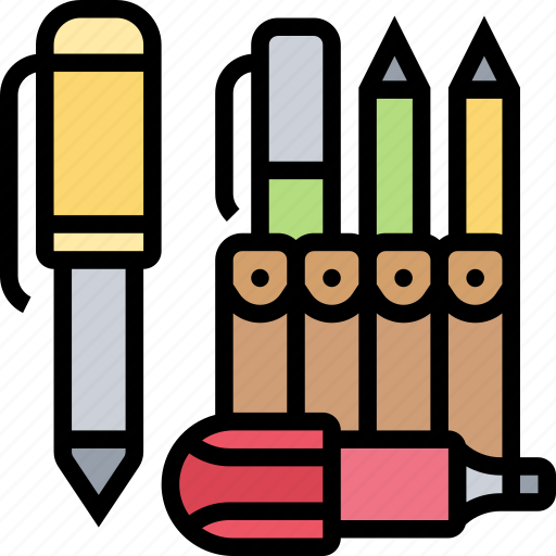 Pen, writing, office, stationary, supplies icon - Download on Iconfinder