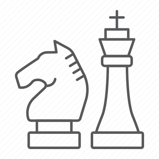 Chess, knight, king, horse, game, strategy icon - Download on Iconfinder