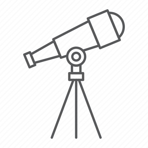 Telescope, astronomy, science, optical, school, education, space icon - Download on Iconfinder