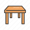 table, furniture, home, property
