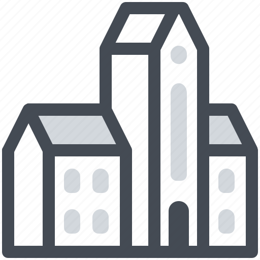 Building, college, educational, institute, institution, school, university icon - Download on Iconfinder