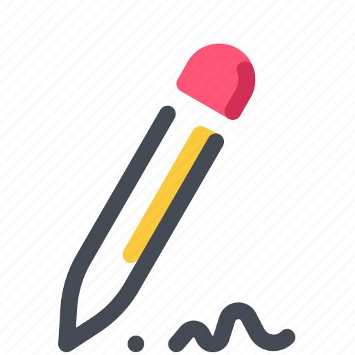 Education, note, pencil, school, signature, study, write icon - Download on Iconfinder