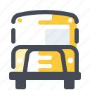 bus, education, school, schoolchildren, vehicle
