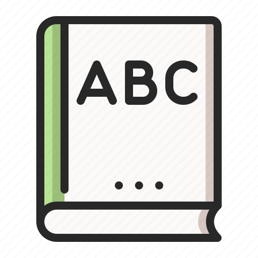 Alphabet, book, education, english, learn, school, study icon - Download on Iconfinder