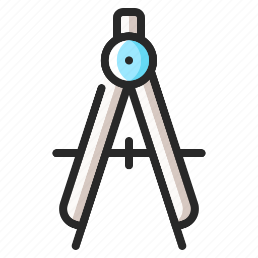 Compass, geometry, tool icon - Download on Iconfinder