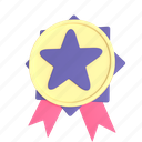 star medal, medal, winner, prize, achievement, reward, trophy 