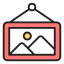 frame, photo, picture, icon, design, image, display 