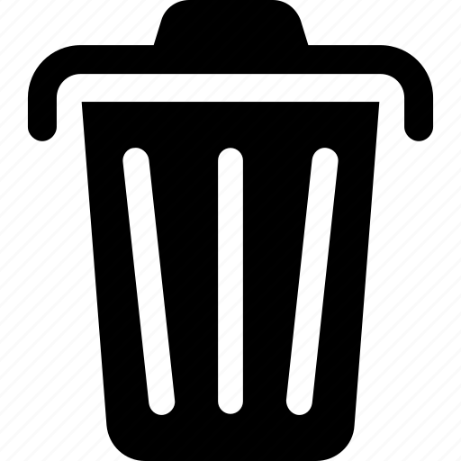 Delete, dustbin, garbage, recycling, trash can icon - Download on Iconfinder