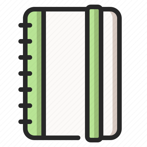 Agenda, notebook, notepad, notes, spiral icon - Download on Iconfinder