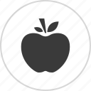 apple, fruit, staff, teach 