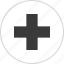 ambulance, cross, health, sign 
