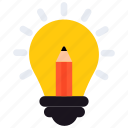 idea, innovation, creative writing, bright idea 