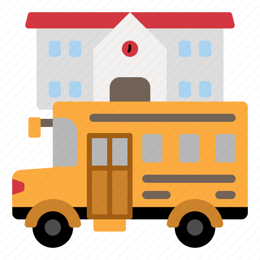 Education, school, bus, transportation, school bus icon - Download on Iconfinder