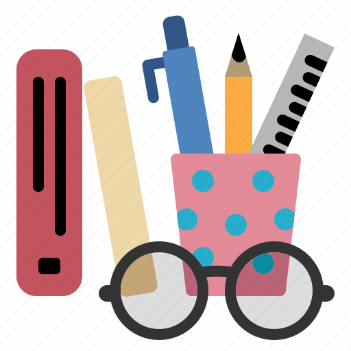 Bag, case, drawing, pencil, pens, school, stationary icon - Download on  Iconfinder