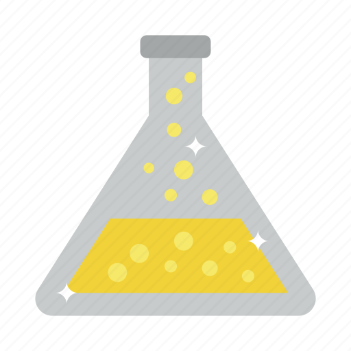 Conical, flask, equipment, kitchen, science, tube icon - Download on Iconfinder