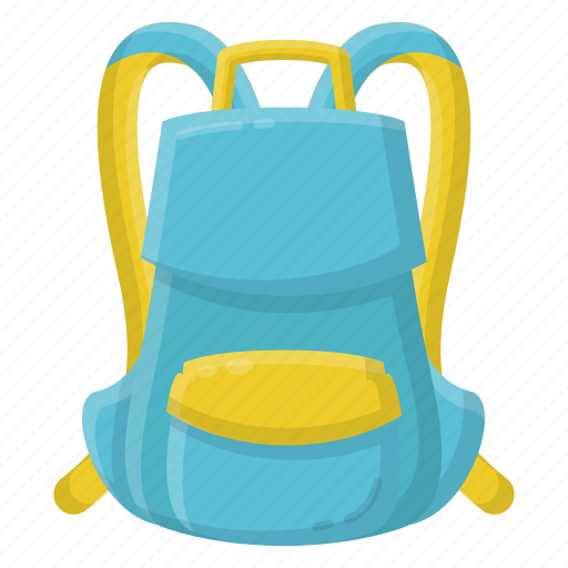 Backpack, bags, school bag icon - Download on Iconfinder