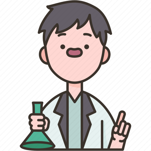 Chemistry, laboratory, science, experiment, instructor icon - Download on Iconfinder