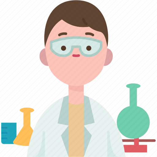 Laboratory, assistance, scientist, professional, researcher icon - Download on Iconfinder