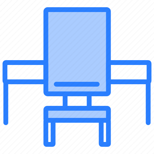 Chair, desk, seat, table icon - Download on Iconfinder