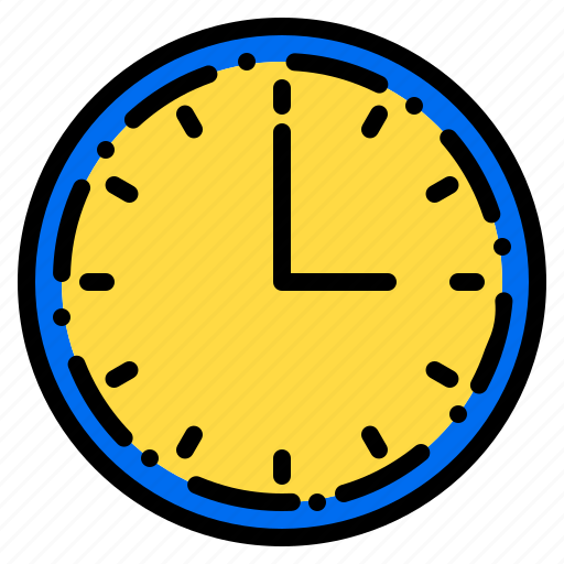 Classmates, clock, girls, kids, people, time, youth icon - Download on Iconfinder