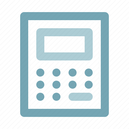 Calculator, math, mathematics, office, school, stationary icon - Download on Iconfinder