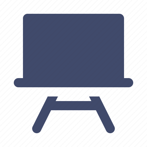Blackboard, board, classroom, meeting, presentation, school, whiteboard icon - Download on Iconfinder